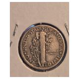 1920-D Mercury silver dime