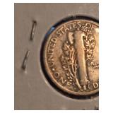 1920-D Mercury silver dime