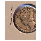 1926 Mercury silver dime