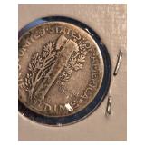 1926 Mercury silver dime