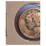 1929-P Mercury silver dime