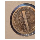 1931 Mercury silver dime