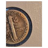 1931 Mercury silver dime