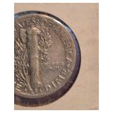 1935-S Mercury silver dime