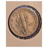 1936-D Mercury silver dime