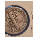 1937 Mercury silver dime