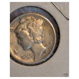 1938-S Mercury silver dime