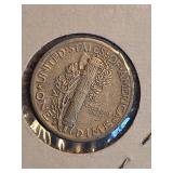 1938-S Mercury silver dime