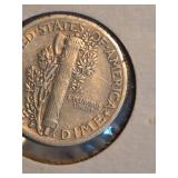 1939-S Mercury silver dime