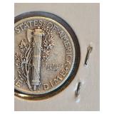 1941 Mercury silver dime