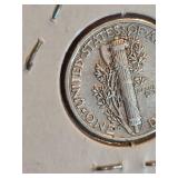 1942 Mercury silver dime