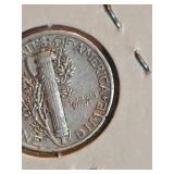 1942 Mercury silver dime