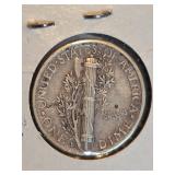 1943-S Mercury silver dime
