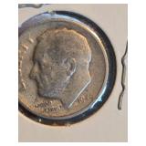 1949-S Roosevelt silver dime