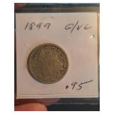 1899 V nickle