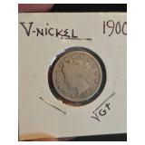 1900 V nickle