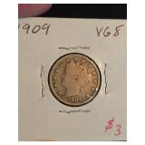 1909 V nickle