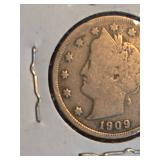 1909 V nickle