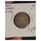 1912 V nickle