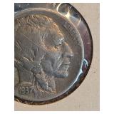 1937 Buffalo nickle