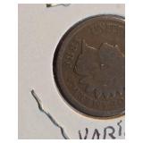 1886 Indian head penny