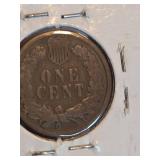 1890 Indian head penny