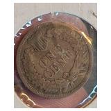 1892 Indian head penny