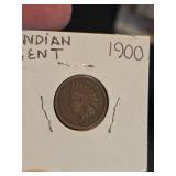 1900 Indian head penny