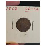 1902 Indian head penny