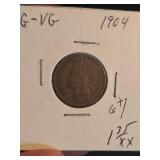 1904 Indian head penny