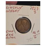 1923-S Wheat penny
