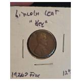 1926 Lincoln Wheat penny