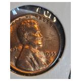 1955-S Lincoln Wheat penny