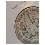 1908-O Barber silver half dollar