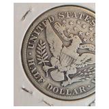 1912 Barber silver half dollar