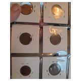 Lot of 20 different Indian head pennies