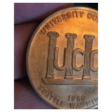 1960-1970 University Coin Club Seattle Washington Anniversary Medal