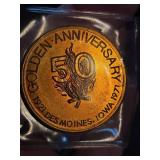 Golden Anniversary Iowa Conference Medal from Des Moines