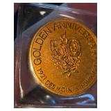 Golden Anniversary Iowa Conference Medal from Des Moines
