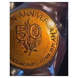 Golden Anniversary Iowa Conference Medal from Des Moines