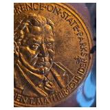 1950s Golden Anniversary Des Moines Iowa Commemorative Medal