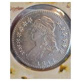 Interesting double sided capped bust commemorative coin