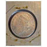 Interesting double sided capped bust commemorative coin