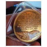 Gettysburg Gold Commemorative Medal