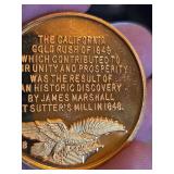 1848 California Gold Rush Commemorative Medal