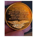 1847 Brigham Young Mormon Settlement Commemorative Medal