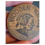 1976 Parklane Shopping Center Wooden Nickel Token