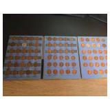 Complete 1941-1955 Lincoln Wheat Penny Collection Album,  plus extra pennies