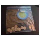 Lot of 10 Roosevelt silver dimes