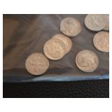 Lot of 12 Roosevelt silver dimes